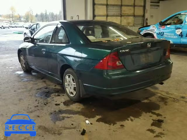2001 HONDA CIVIC LX 1HGEM22511L100818 image 2