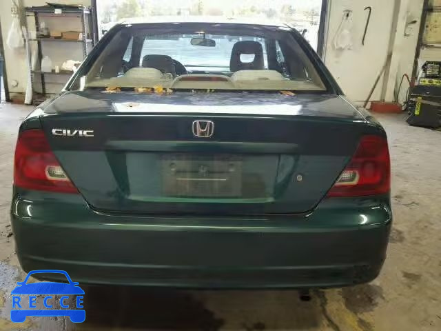 2001 HONDA CIVIC LX 1HGEM22511L100818 image 8