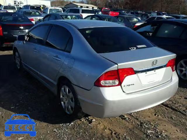 2009 HONDA CIVIC LX 2HGFA16529H542887 image 2