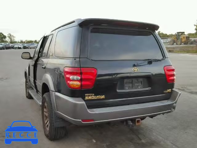 2004 TOYOTA SEQUOIA SR 5TDZT34A94S228326 image 2