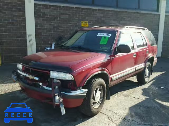 2001 CHEVROLET BLAZER 1GNDT13W81K255667 image 1