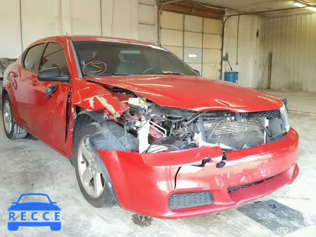 2013 DODGE AVENGER SE 1C3CDZAB0DN537079 image 0