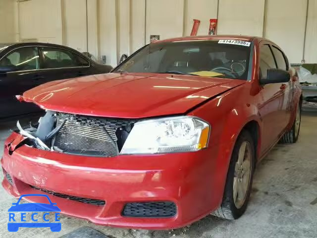 2013 DODGE AVENGER SE 1C3CDZAB0DN537079 image 1