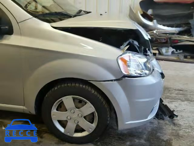 2010 CHEVROLET AVEO LS/LT KL1TD5DE0AB126666 image 9