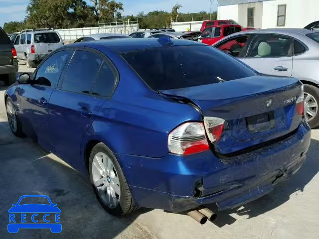 2007 BMW 328I WBAVA37517NE25522 image 2