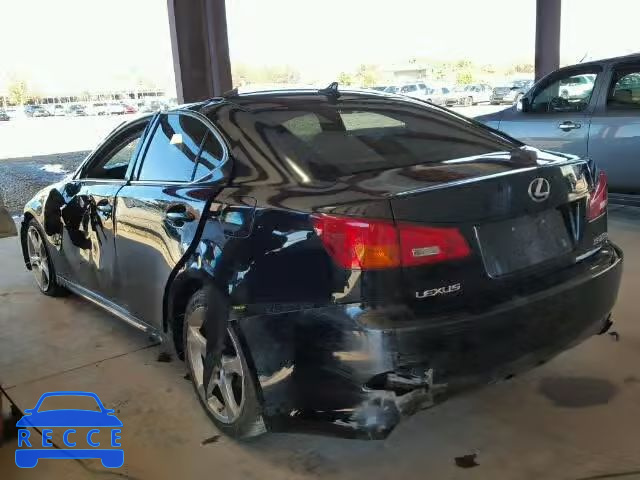 2008 LEXUS IS 250 JTHBK262182060309 image 2