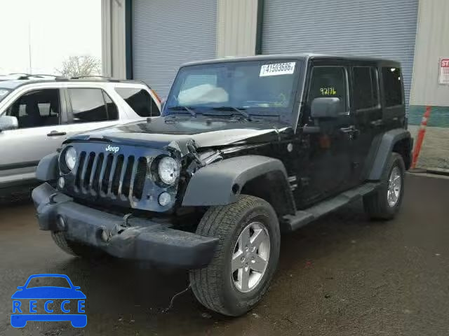 2014 JEEP WRANGLER U 1C4BJWDG1EL134067 image 1