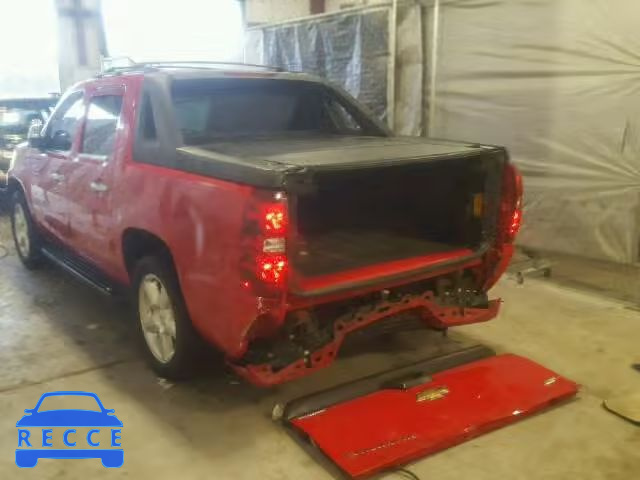 2007 CHEVROLET AVALANCHE 3GNEC12097G311875 image 2