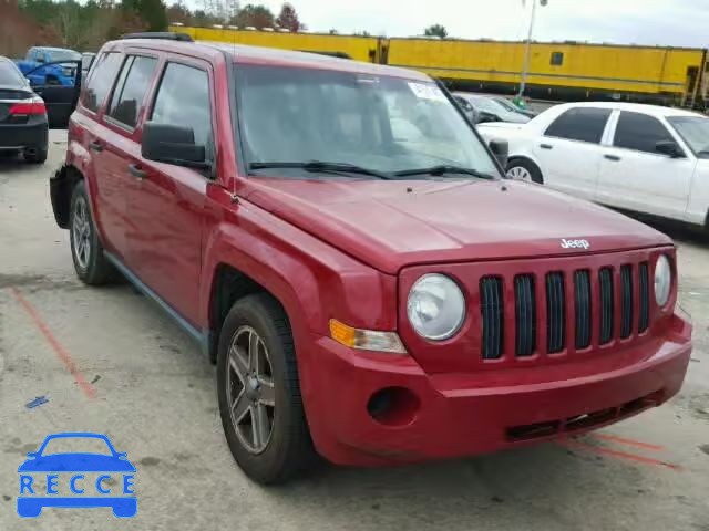 2008 JEEP PATRIOT SP 1J8FT28W08D773327 image 0