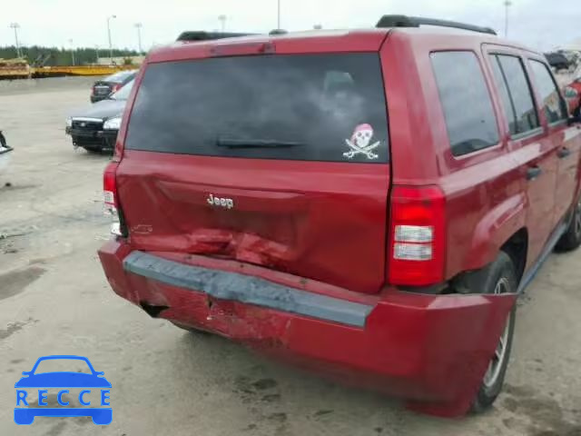 2008 JEEP PATRIOT SP 1J8FT28W08D773327 image 9