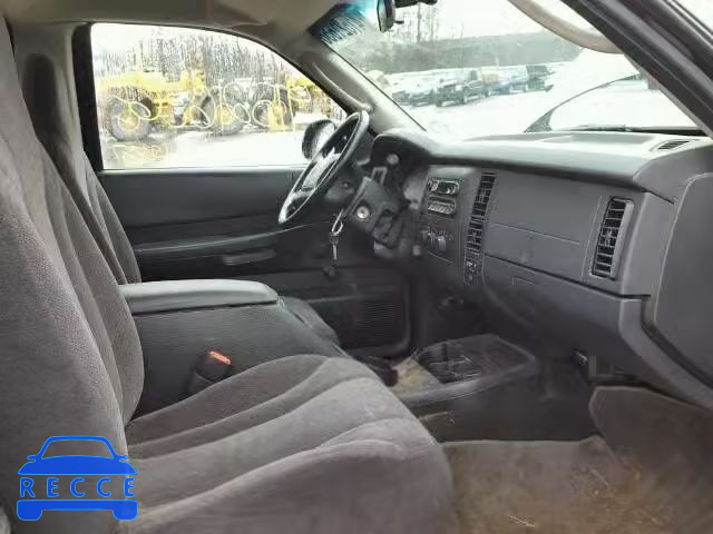 2004 DODGE DAKOTA SXT 1D7GG16K54S654355 image 4