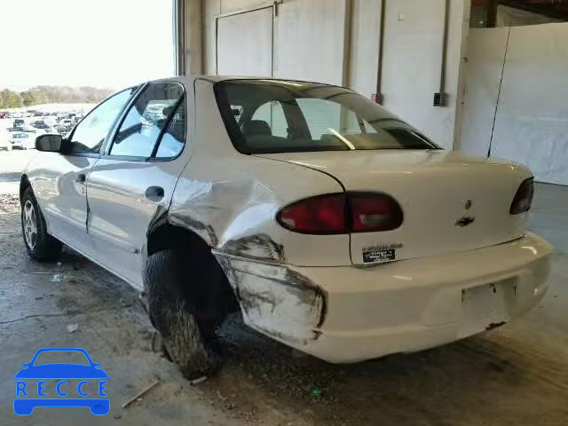 2000 CHEVROLET CAVALIER 1G1JC5243Y7353658 зображення 2