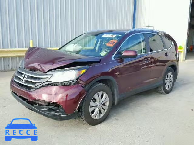 2013 HONDA CR-V EX-L 5J6RM3H78DL013592 image 1