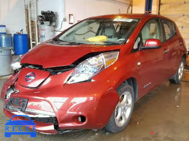 2012 NISSAN LEAF SV/SL JN1AZ0CP1CT020573 image 1