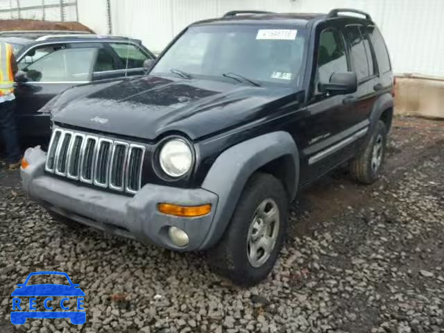 2002 JEEP LIBERTY SP 1J4GL48K02W302448 image 1