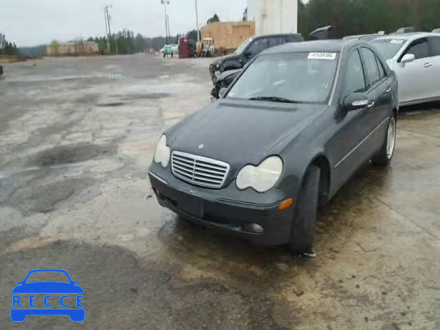 2002 MERCEDES-BENZ C240 WDBRF61J52F246203 зображення 1