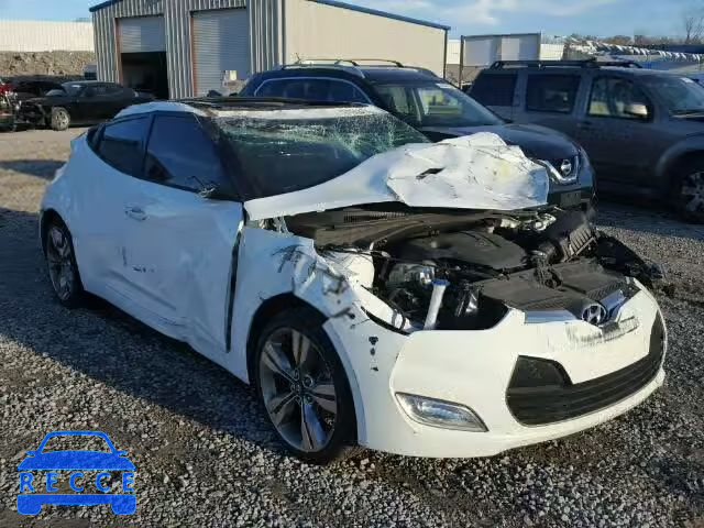 2013 HYUNDAI VELOSTER KMHTC6AD7DU146138 image 0