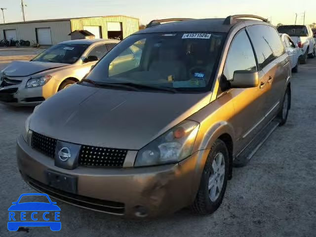 2004 NISSAN QUEST S/SE 5N1BV28U24N359254 image 1