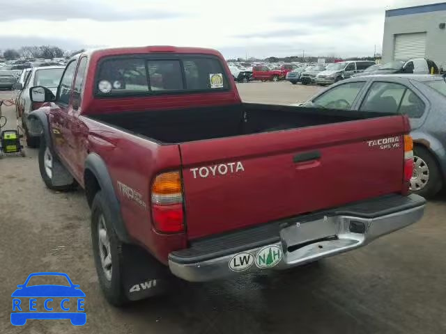 2004 TOYOTA TACOMA XTR 5TEWN72N24Z354685 image 2