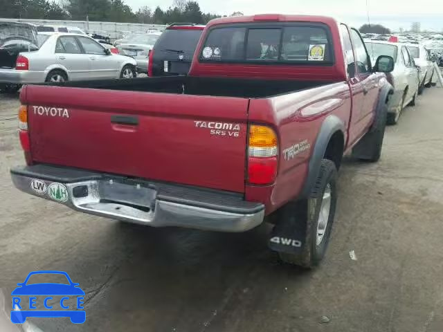 2004 TOYOTA TACOMA XTR 5TEWN72N24Z354685 image 3