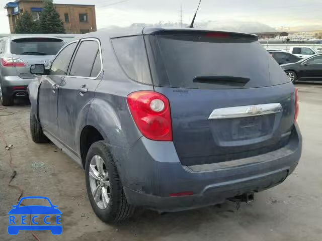 2013 CHEVROLET EQUINOX LS 2GNALBEKXD6155080 image 2