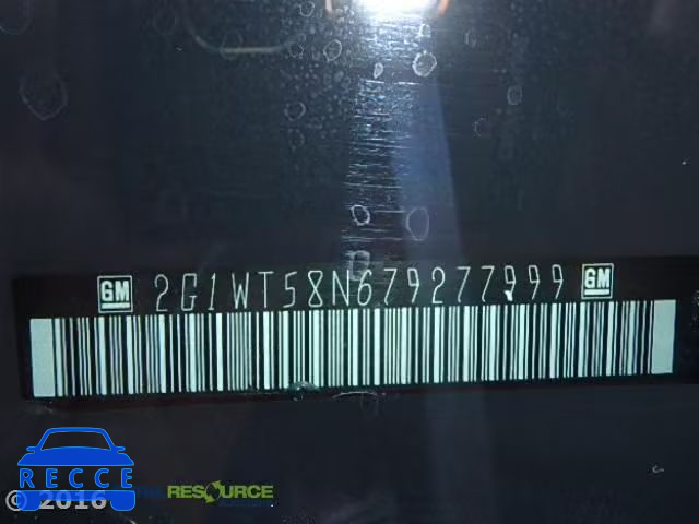 2007 CHEVROLET IMPALA LT 2G1WT58N679277999 image 9