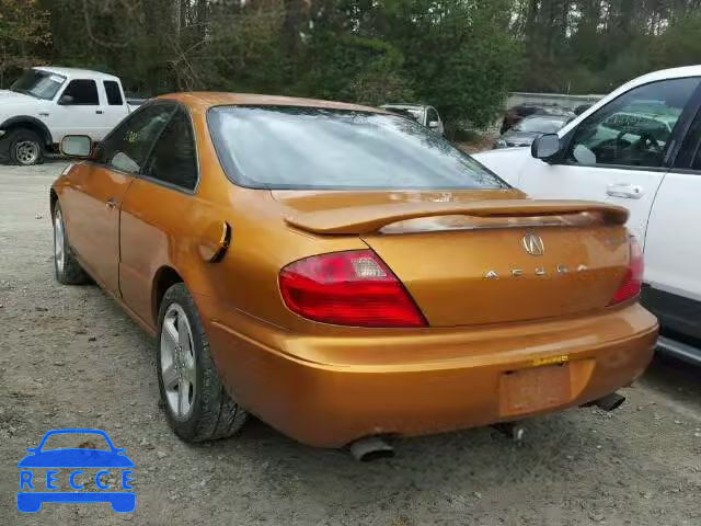 2001 ACURA 3.2 CL TYP 19UYA42601A800724 image 2