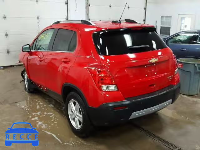 2016 CHEVROLET TRAX 1LT KL7CJPSB5GB618282 зображення 2