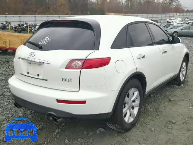 2004 INFINITI FX35 JNRAS08U94X110855 зображення 3