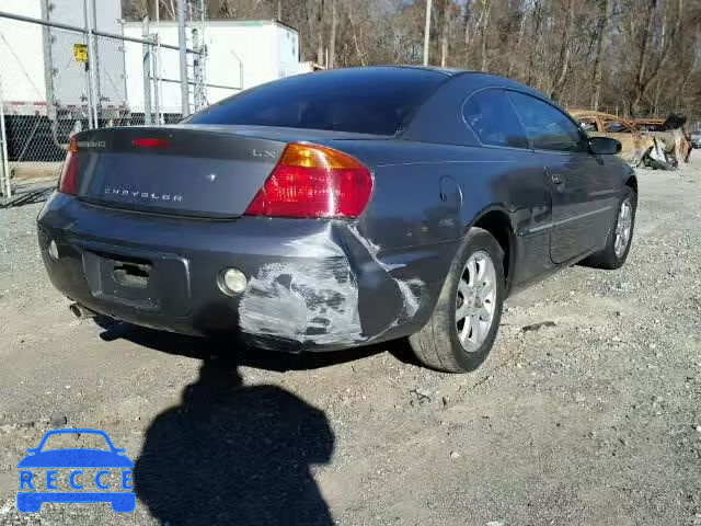 2002 CHRYSLER SEBRING LX 4C3AG42H82E149761 зображення 3