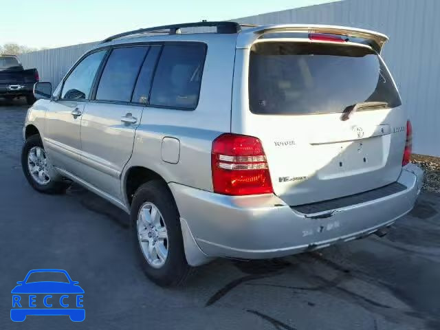 2003 TOYOTA HIGHLANDER JTEHF21A730150904 зображення 2