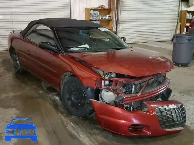 2004 CHRYSLER SEBRING GT 1C3EL75R04N373551 зображення 0