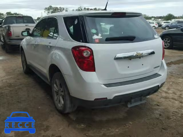 2011 CHEVROLET EQUINOX LS 2GNALBEC9B1299786 image 2