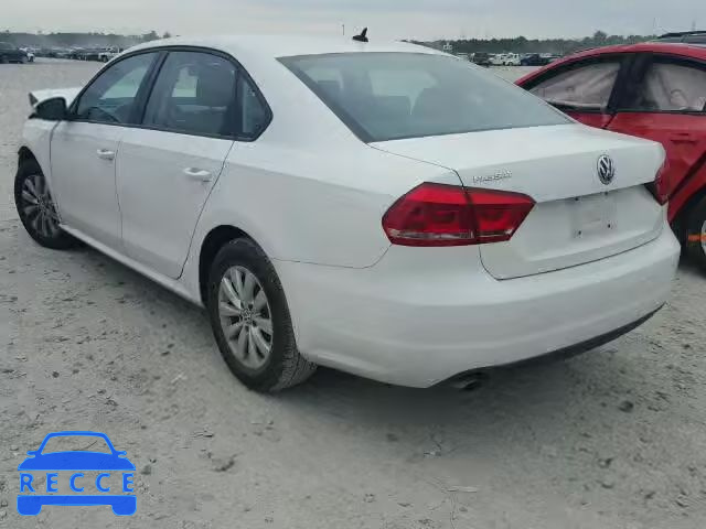 2012 VOLKSWAGEN PASSAT S 1VWAP7A39CC095837 зображення 2