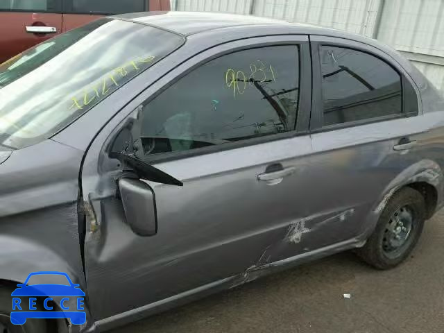 2010 CHEVROLET AVEO LS/LT KL1TD5DE7AB127006 image 9