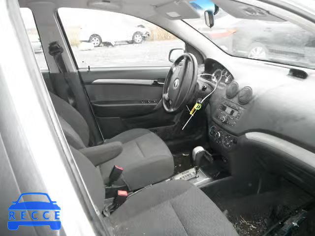 2007 CHEVROLET AVEO LT KL1TG55617B045618 зображення 4