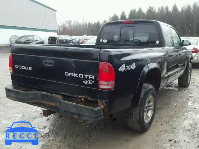 2004 DODGE DAKOTA SXT 1D7HG12K64S662653 Bild 3