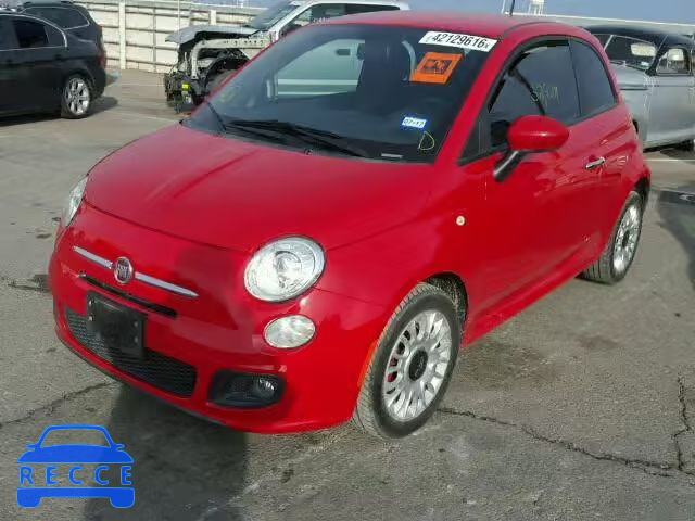 2012 FIAT 500 SPORT 3C3CFFBR6CT340193 image 1