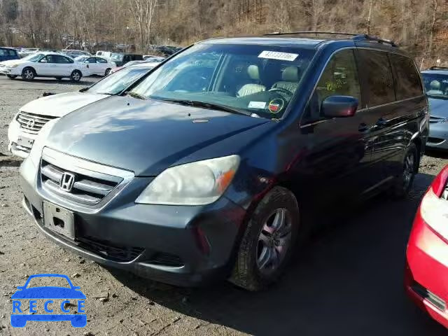 2006 HONDA ODYSSEY EX 5FNRL38796B001272 Bild 1