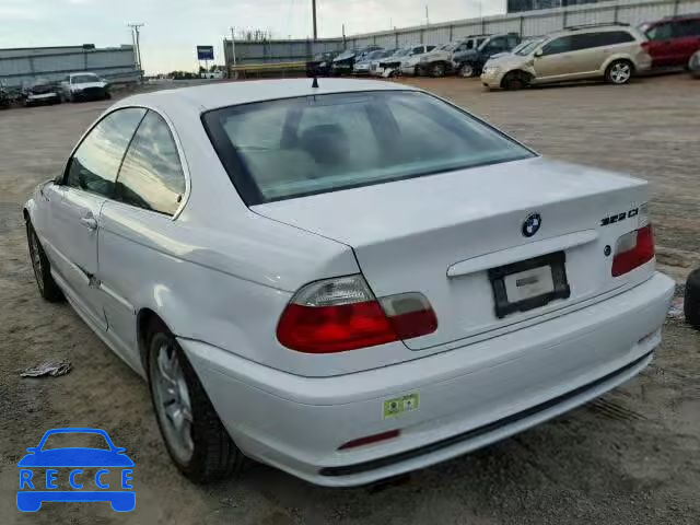2000 BMW 323CI WBABM3343YJN85530 image 2