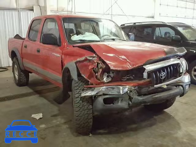 2001 TOYOTA TACOMA DOU 5TEHN72N91Z760743 image 0