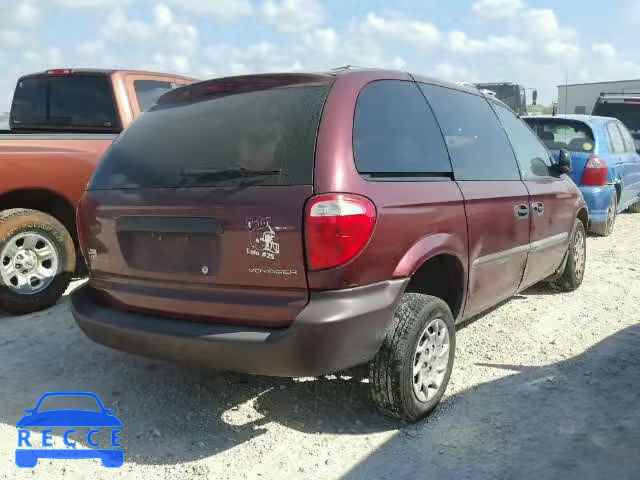 2002 CHRYSLER VOYAGER 1C4GJ25392B697136 Bild 3