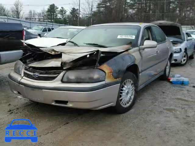 2001 CHEVROLET IMPALA 2G1WF52K619170741 image 1