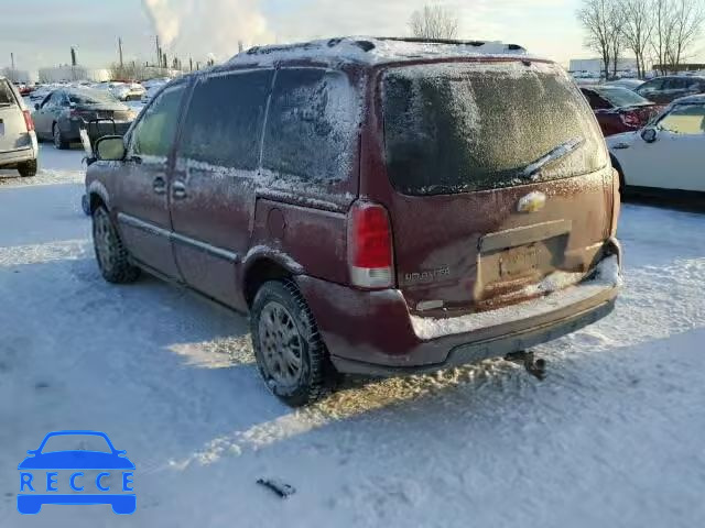 2005 CHEVROLET UPLANDER 1GNDU03L85D292452 image 2