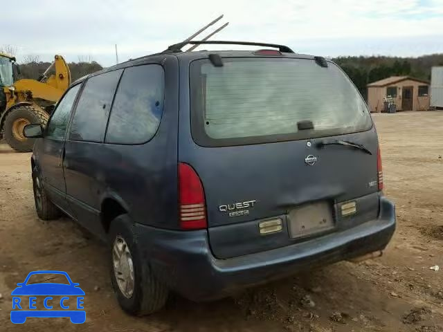1997 NISSAN QUEST XE/G 4N2DN111XVD853924 image 2