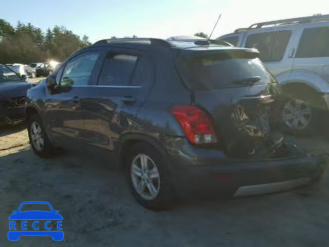 2016 CHEVROLET TRAX 1LT 3GNCJPSB3GL239435 зображення 2