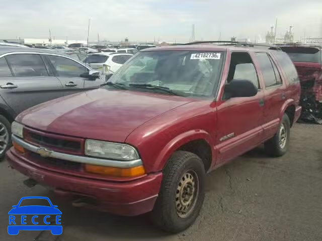 2002 CHEVROLET BLAZER 1GNDT13W32K228457 image 1