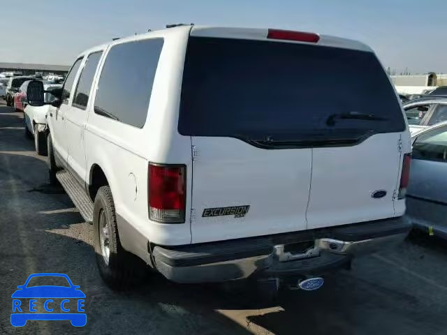 2002 FORD EXCURSION 1FMNU40L92EA39120 Bild 2