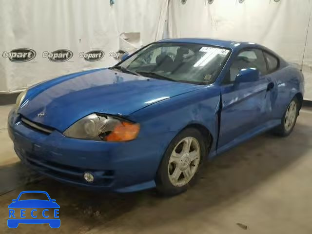 2004 HYUNDAI TIBURON KMHHM65D74U153314 image 1