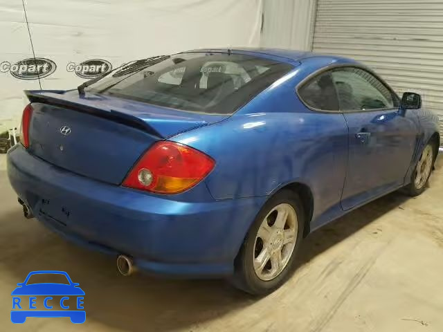 2004 HYUNDAI TIBURON KMHHM65D74U153314 image 3